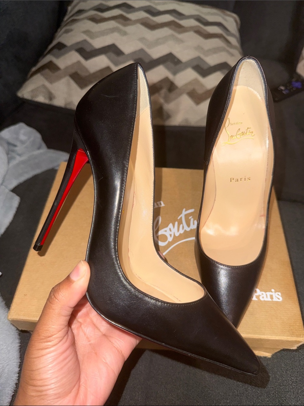 Christian Louboutin So Kate Nappa Leather
